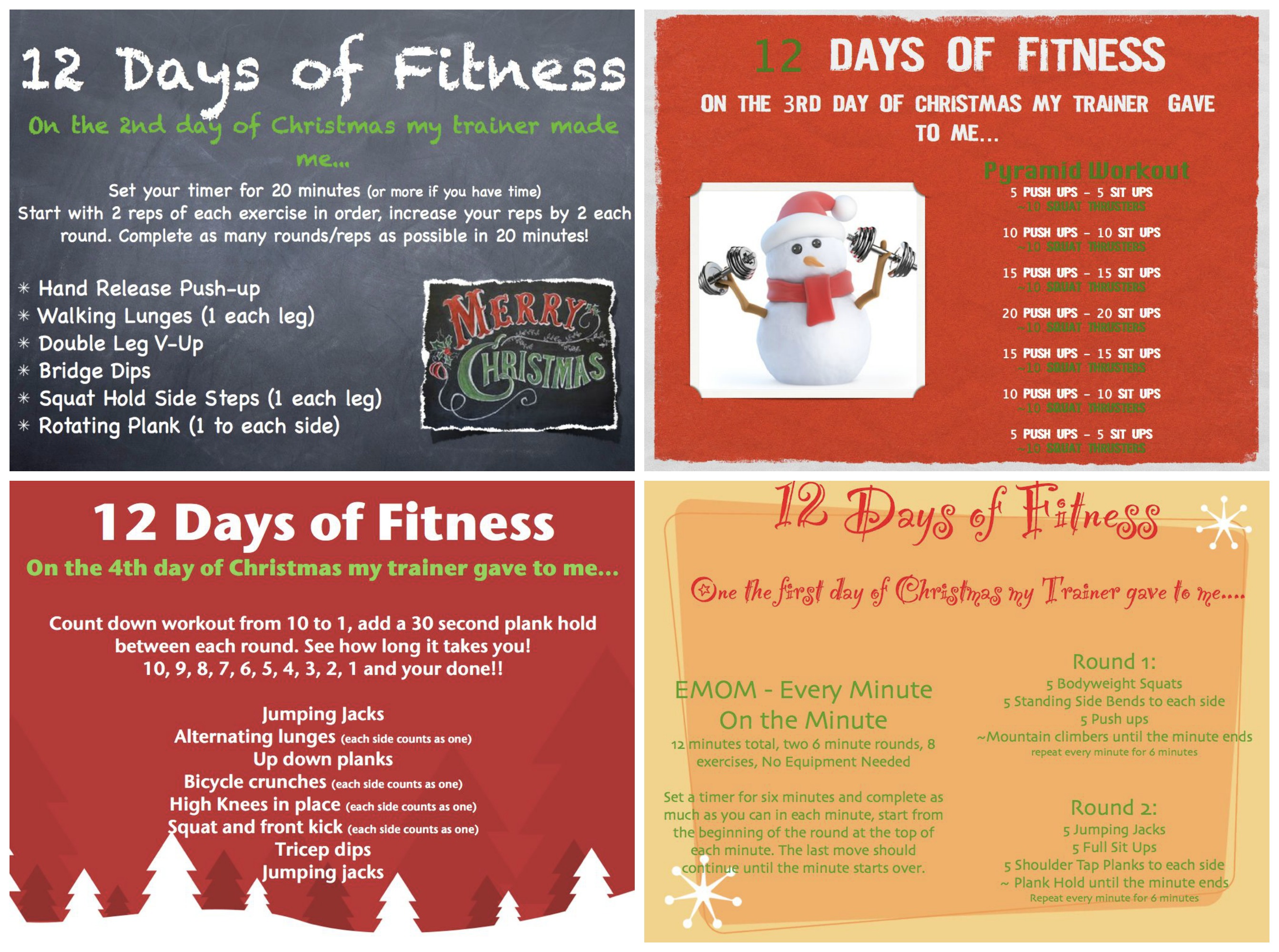 12 Days of Fitness! CHECK it out: https://www.facebook.com/ResurrectionFitness