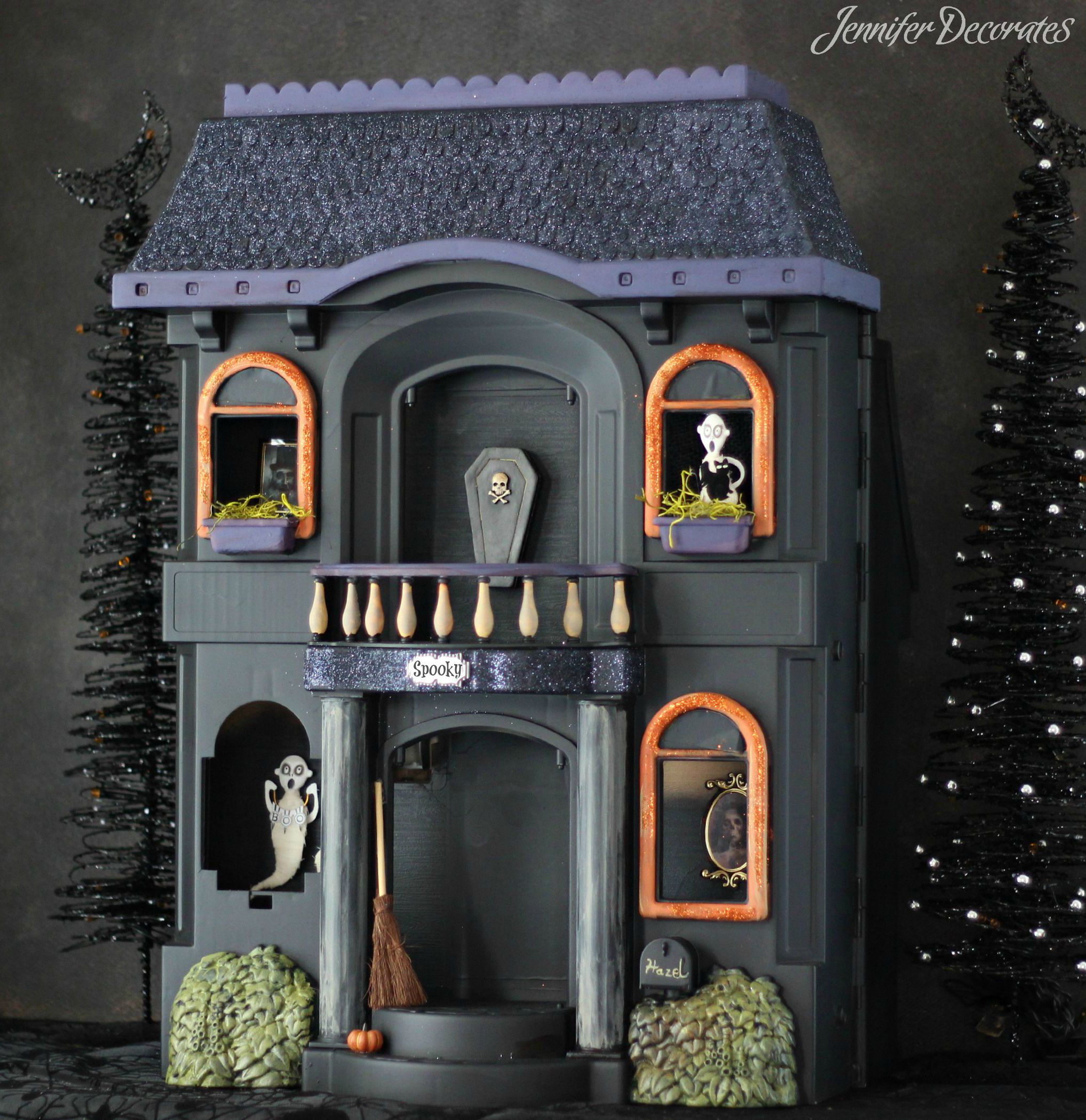 cheap Halloween decorations from Jennifer Decorates.com