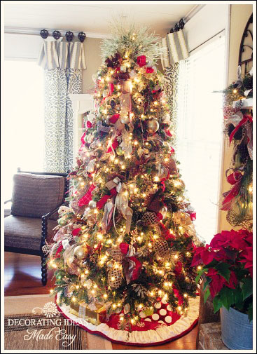 Elegant Christmas decorating ideas from Jennifer Decorates.com