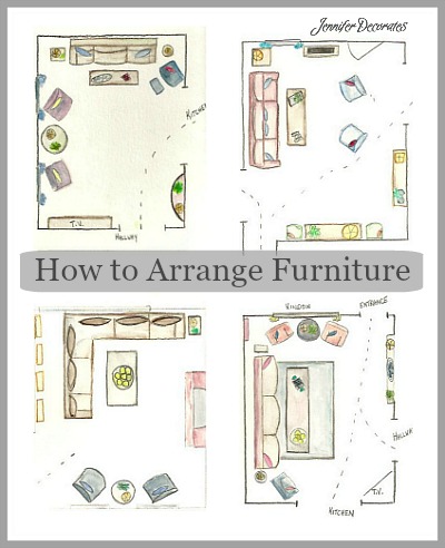 How to arrange furniture