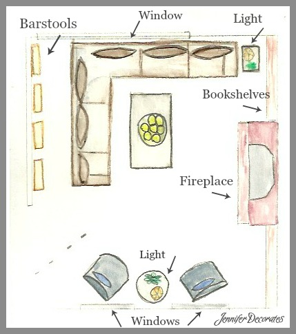 How to arrange furniture