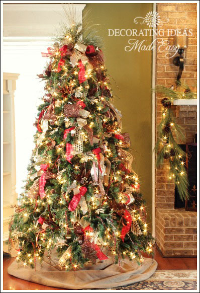 Christmas tree decorating ideas from Jennifer Decorates.com