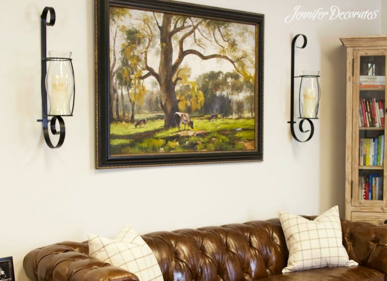 Business office decorating ideas from Jennifer Decorates.com