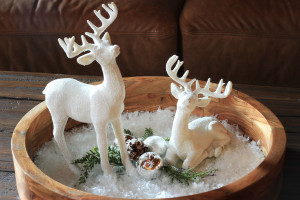 Country Christmas decorating ideas from Jennifer Decorates.com