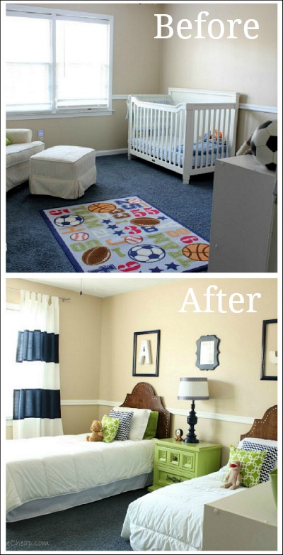 Before And After Decorating Pictures