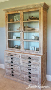 Distressed Painted Furniture from http://www.jenniferdecorates.com